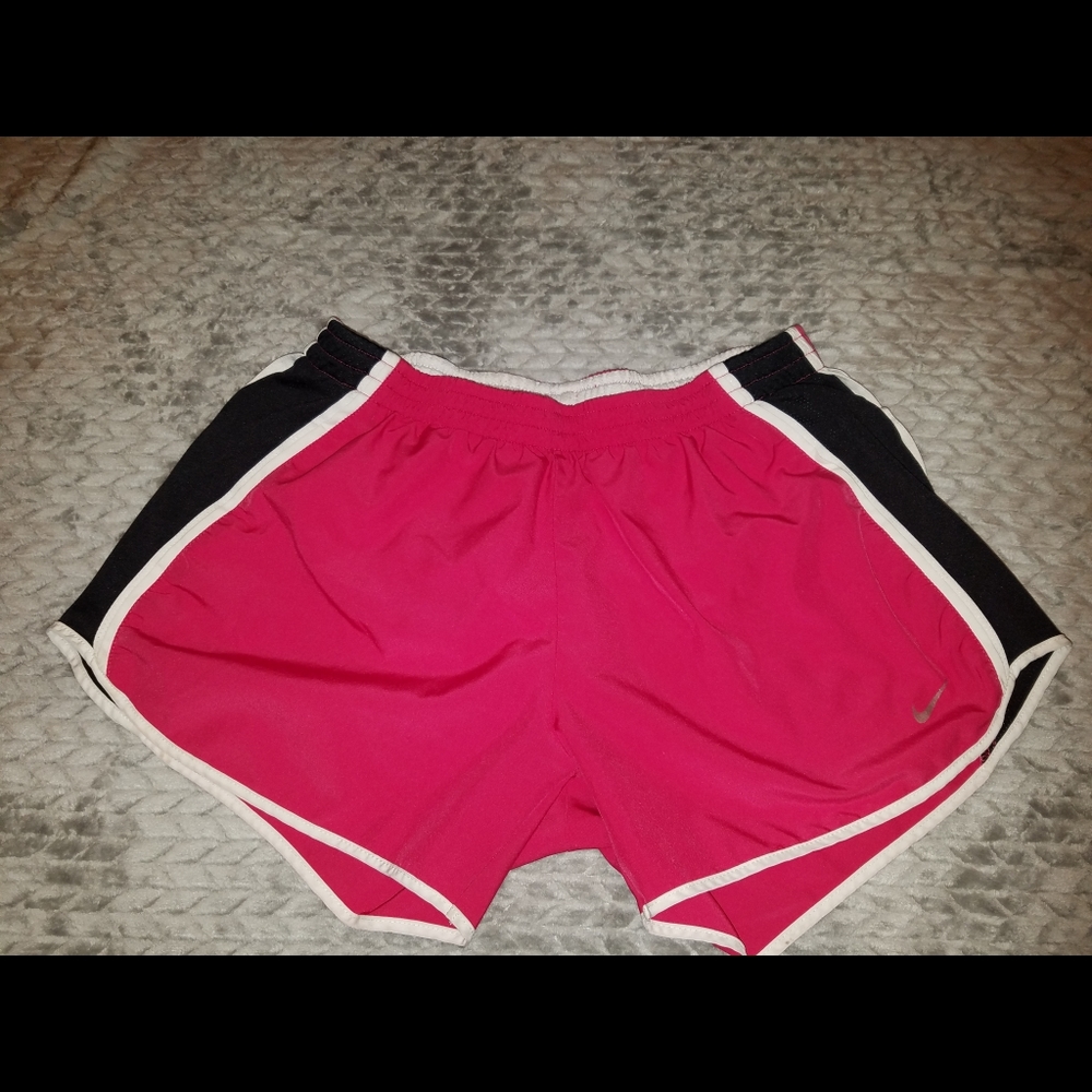 3 for 20-Nike DRI-Fit pink and black shorts!